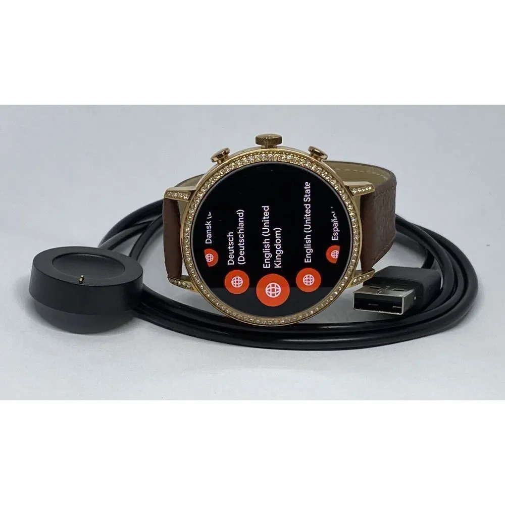 Fossil Gen 4 Authentic Digital Dial Smart Watch Custom Band FTW6011 DC507